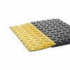 Crown Matting Technologies Industrial Deck Plate Ultra 4'x6' Black w/Yellow CD 3446YB